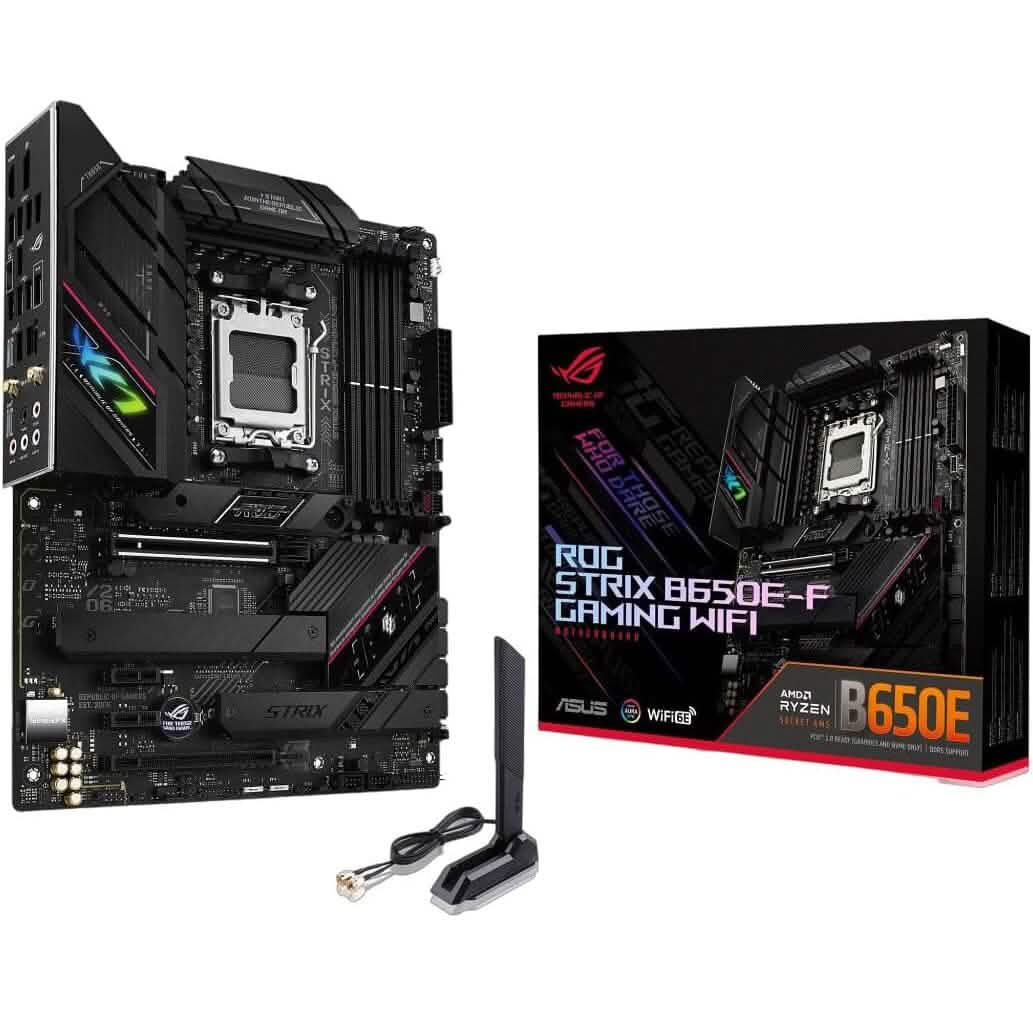 Asus Rog Strix B650E-F Gaming WiFi AM5 Ryzen 7000 Gaming Motherboard (Refurbished) DailySale