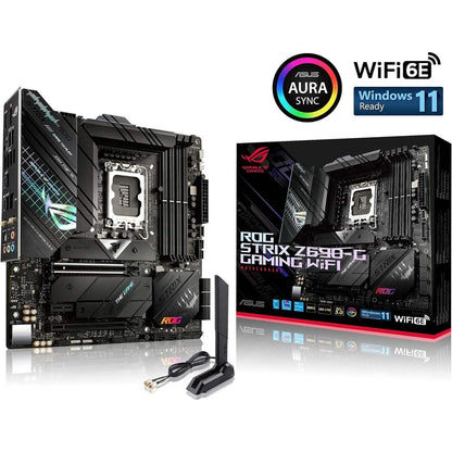 ASUS ROG Strix Z690-G Gaming WiFi 6E LGA 1700 (Intel 12th Gen) (Refurbished) DailySale