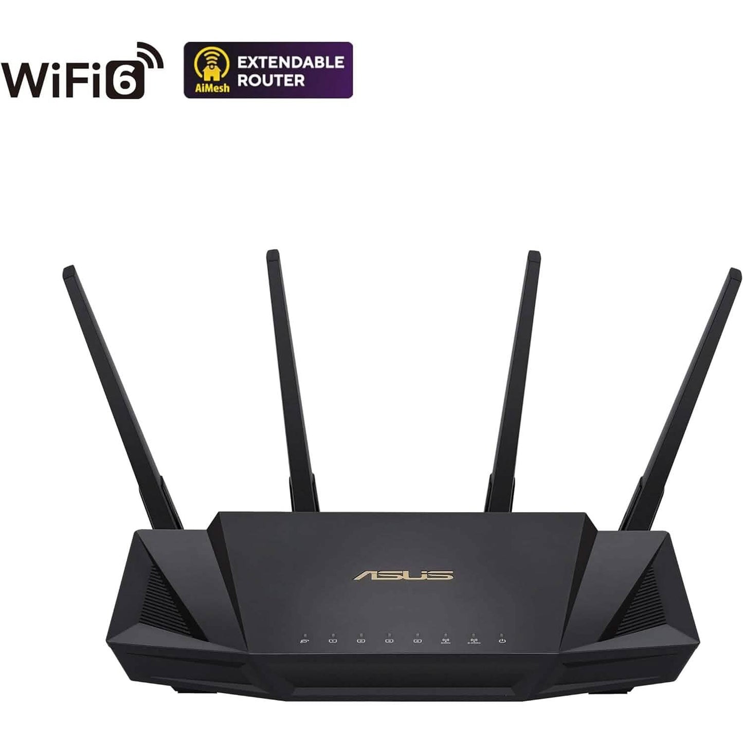ASUS RT-AX3000 Dual Band WiFi 6 Extendable Router  (Refurbished) DailySale