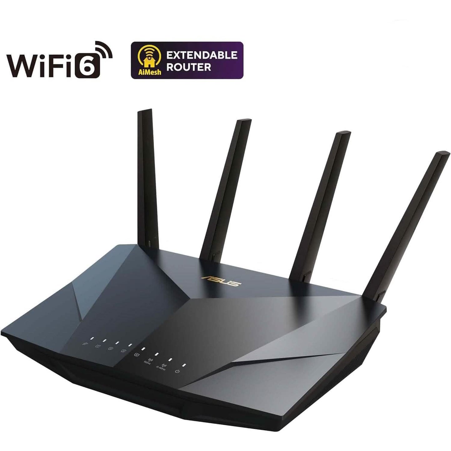 ASUS RT-AX5400 VPN WiFi 6 Extendable Router Dual Band (Refurbished) DailySale
