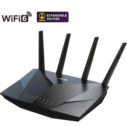 ASUS RT-AX5400 VPN WiFi 6 Extendable Router Dual Band (Refurbished) DailySale