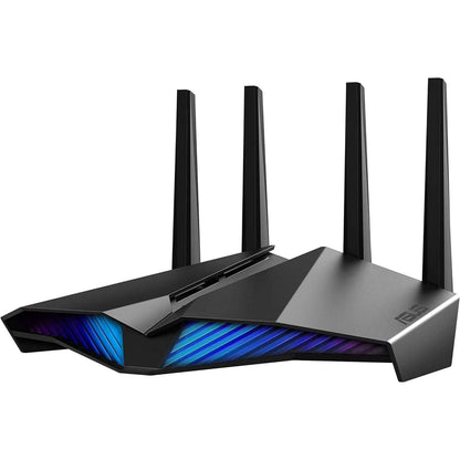 ASUS RT-AX82U AX5400 Dual-Band WiFi 6 Gaming Router, Game Acceleration, Mesh Support, Dedicated Port, Mobile Boost, MU-MIMO, Aura RGB (Refurbished) DailySale