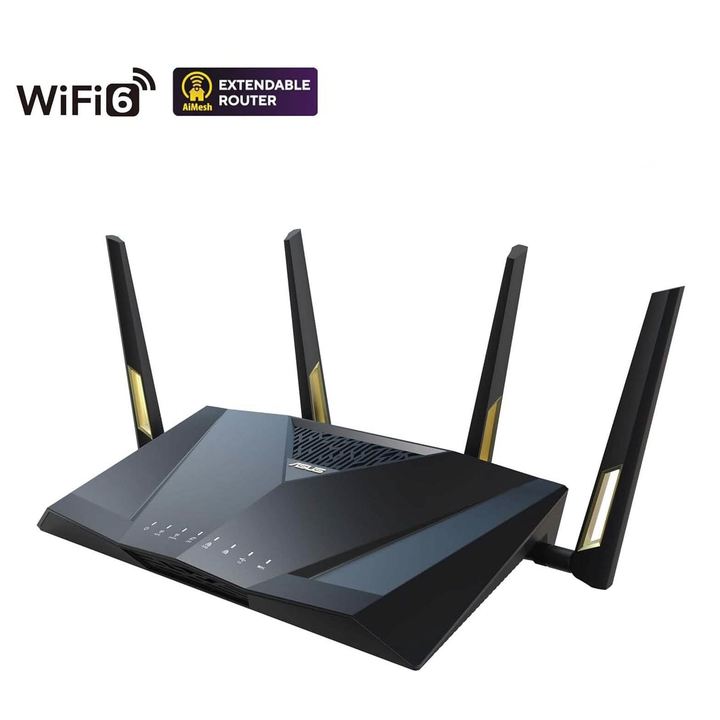 ASUS RT-AX88U Pro (AX6000) Dual Band WiFi 6 Extendable Gaming Router (Refurbished) DailySale