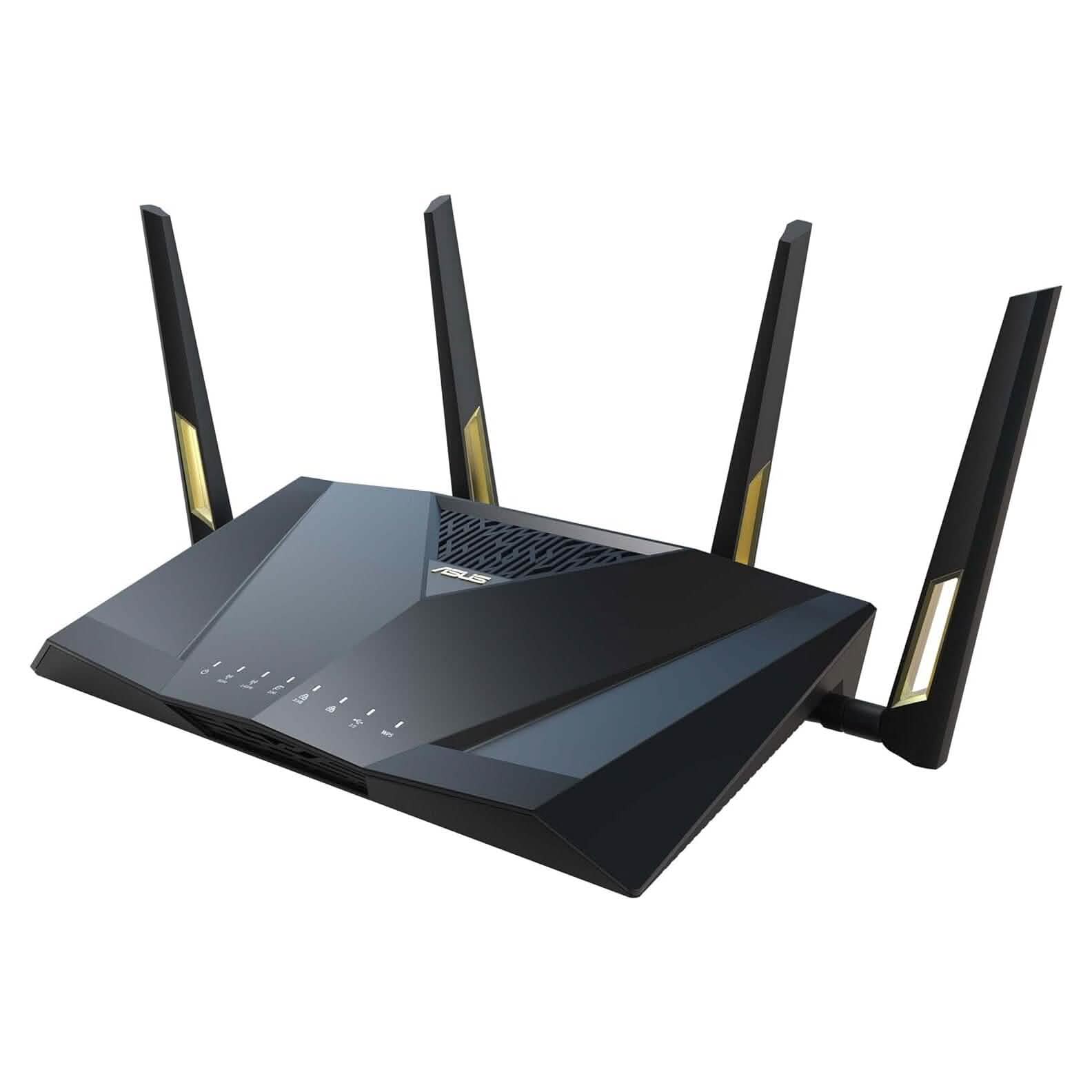 ASUS RT-AX88U Pro (AX6000) Dual Band WiFi 6 Extendable Gaming Router (Refurbished) DailySale