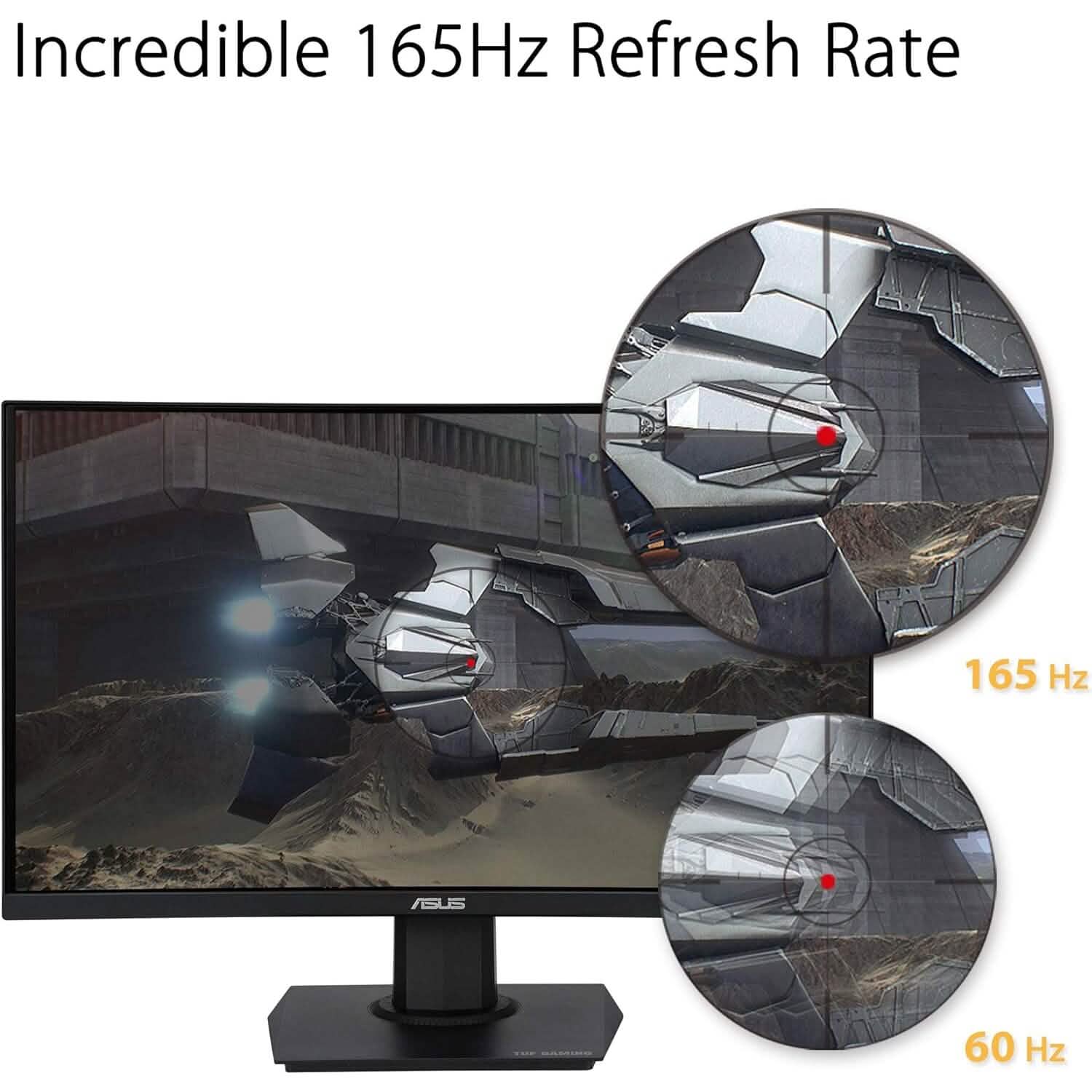 ASUS TUF Gaming 23.6" 1080P Curved Monitor (VG24VQE)  (Refurbished) DailySale