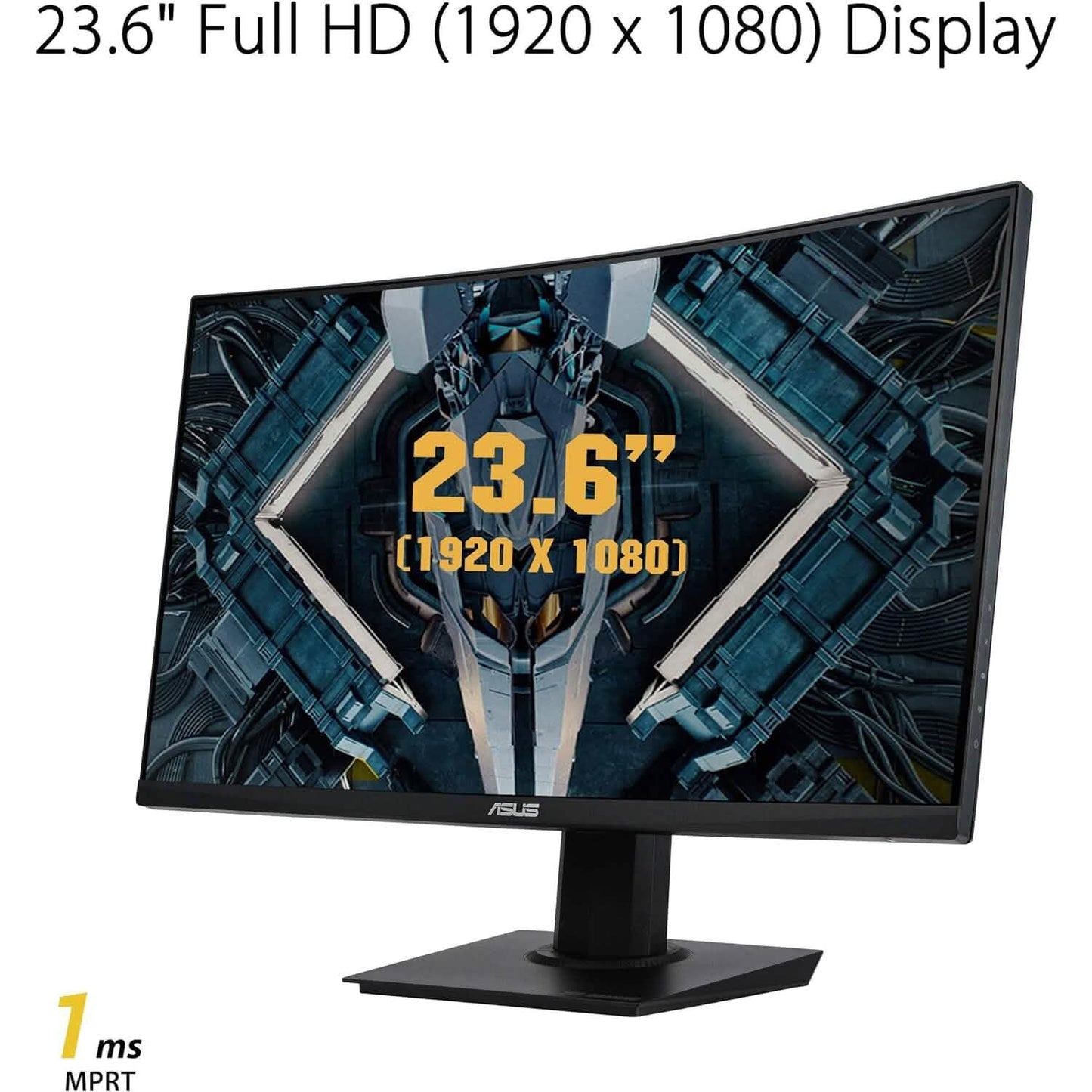 ASUS TUF Gaming 23.6" 1080P Curved Monitor (VG24VQE)  (Refurbished) DailySale