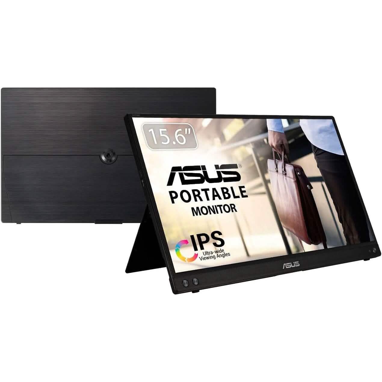 ASUS ZenScreen 15.6” 1080P Portable USB Monitor (MB16ACV) (Refurbished) DailySale