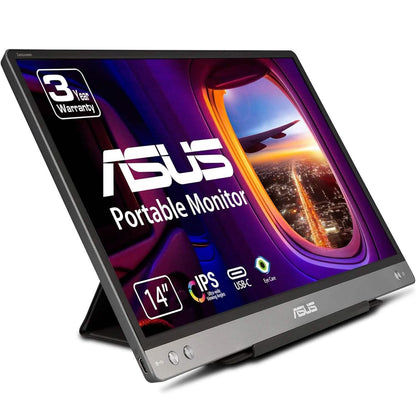 ASUS ZenScreen MB14AC 14” Portable USB Monitor  (Refurbished) DailySale