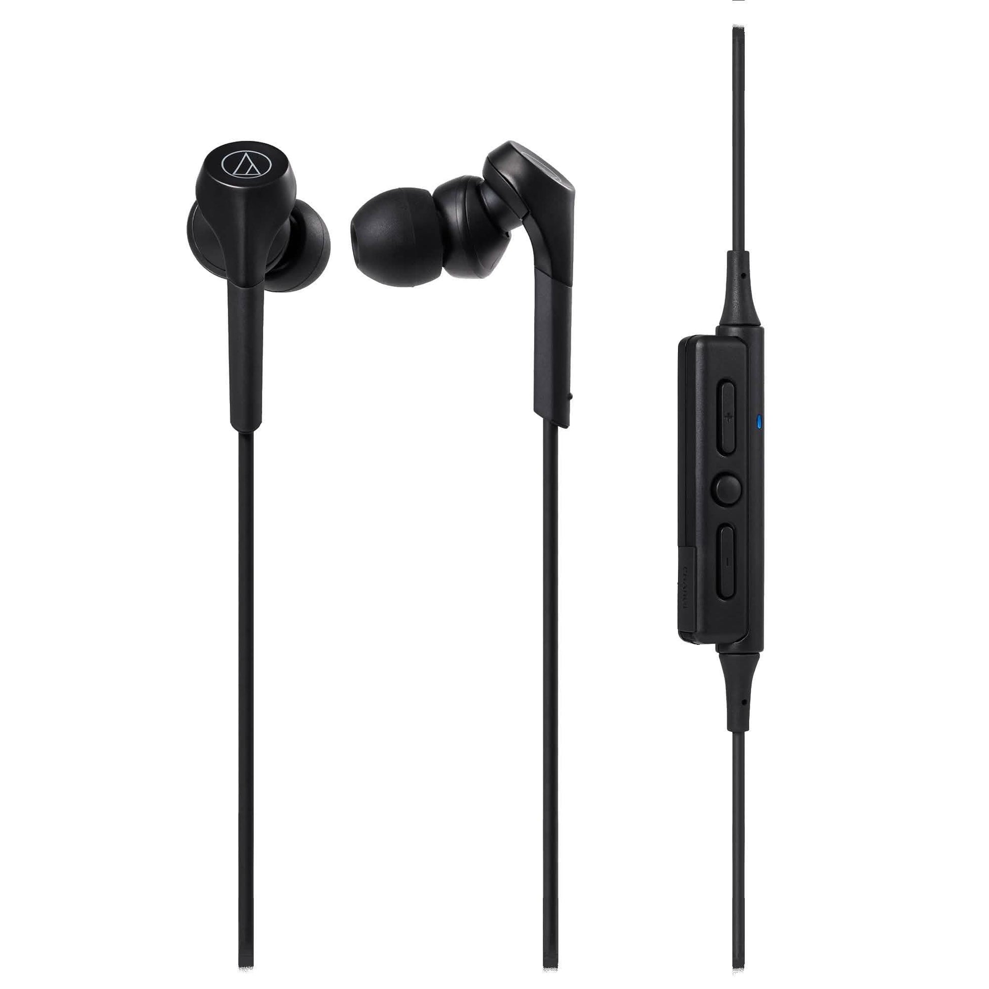 ATH-CKS550XBT Solid Bass Dynamic Bluetooth Wireless In-Ear Headphones with Mic DailySale
