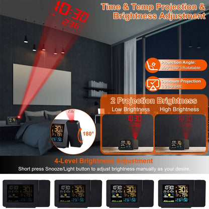 Atomic Projection Alarm Clock DailySale