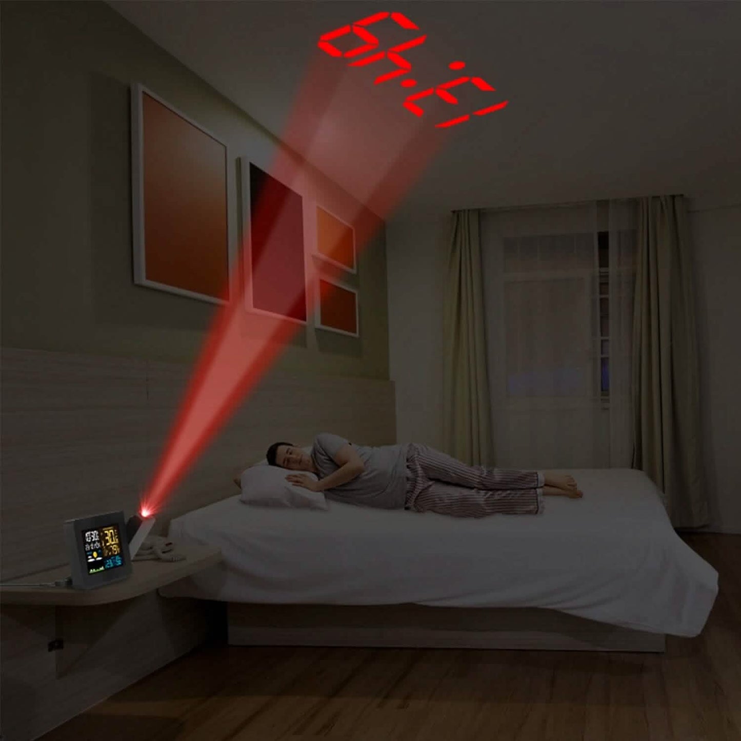 Atomic Projection Alarm Clock DailySale