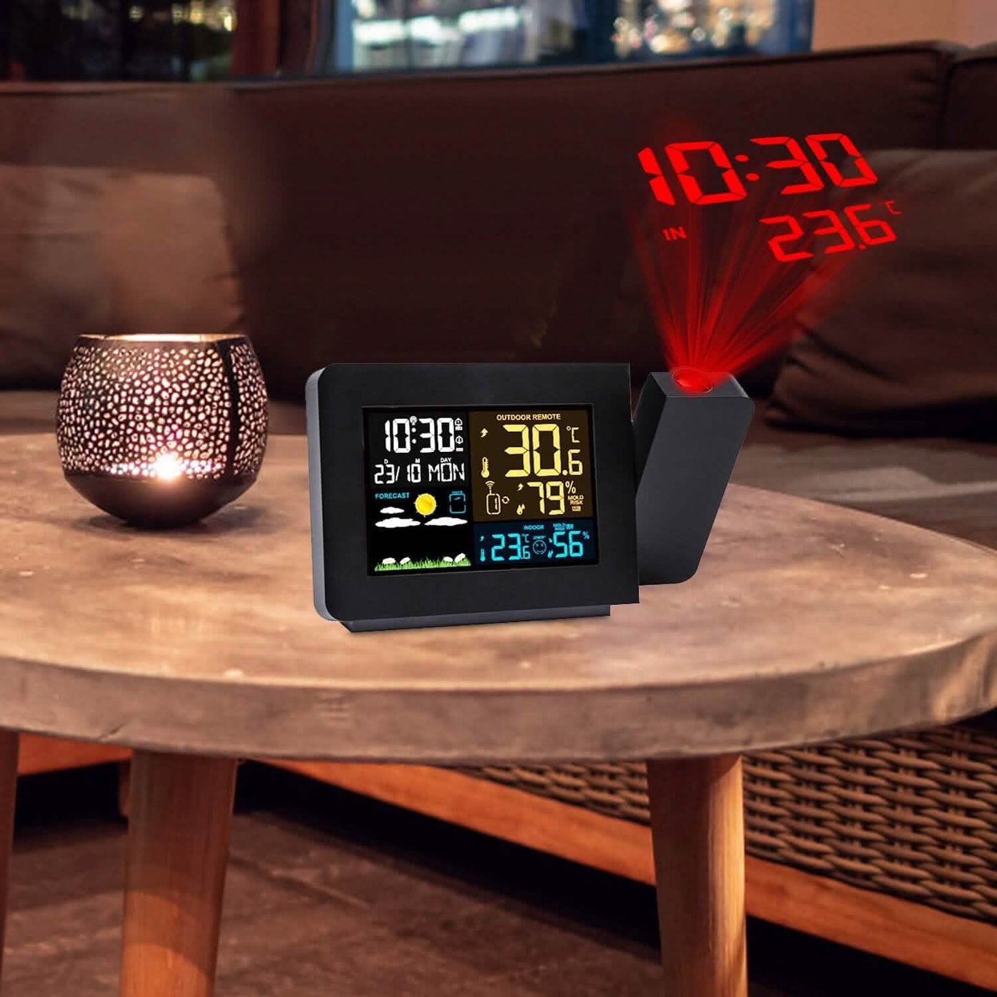 Atomic Projection Alarm Clock DailySale