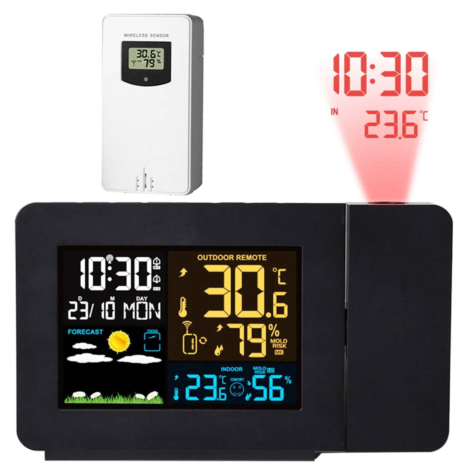 Atomic Projection Alarm Clock DailySale