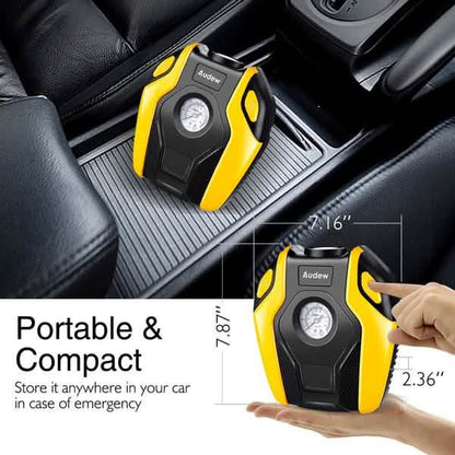 Audew 150W Portable Air Compressor Pump DailySale