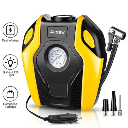 Audew 150W Portable Air Compressor Pump DailySale