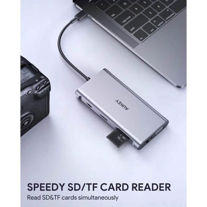 AUKEY 10-in-1 USB C Hub with 4K HDMI & VGA DailySale