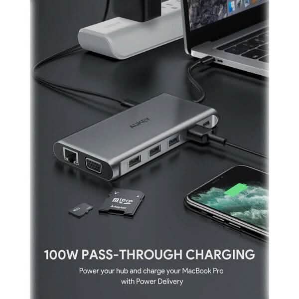 Aukey 12-in-1 USB-C Hub DailySale