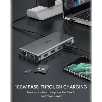 Aukey 12-in-1 USB-C Hub DailySale