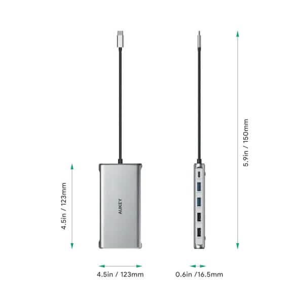 Aukey 12-in-1 USB-C Hub DailySale