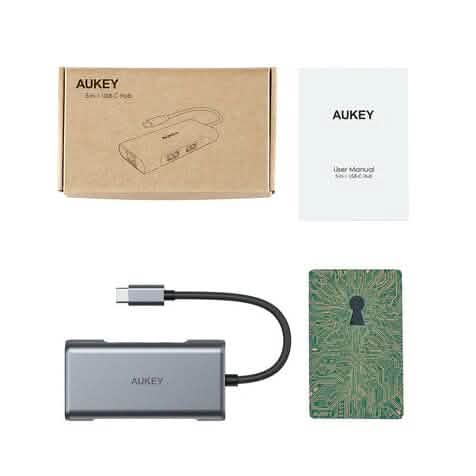 Aukey 6-in-1 USB-C Hub DailySale