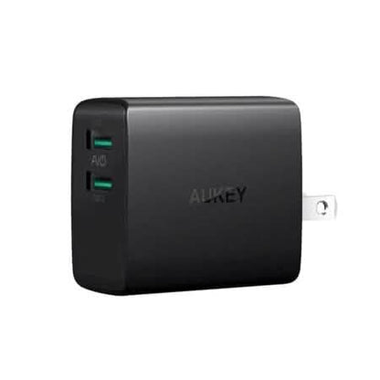 Aukey AMP Wall Charger Dual Port 4.8A USB Charger DailySale