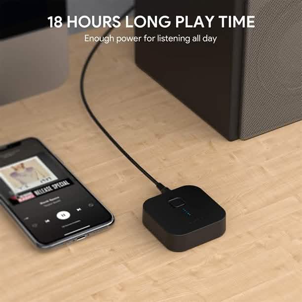 AUKEY Bluetooth Receiver V4.1 Wireless Audio Music Adapter DailySale