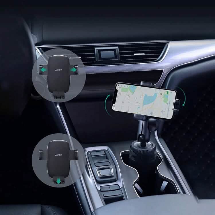 Aukey Car Cup Holder Phone Mount DailySale