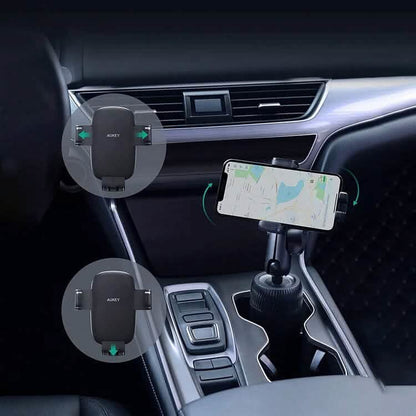 Aukey Car Cup Holder Phone Mount DailySale