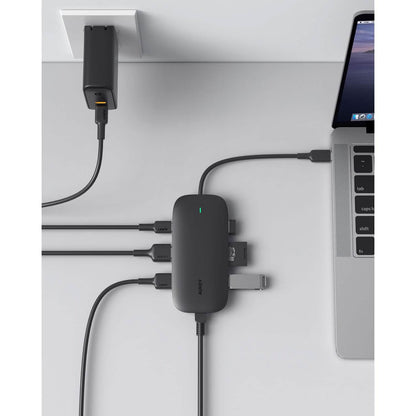 AUKEY CBC71 8 in 1 USB C Hub with Ethernet Port DailySale
