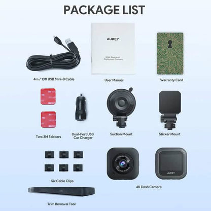 AUKEY Dash Cam 4K DRS1 DailySale