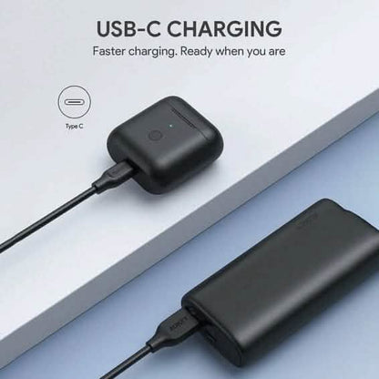 Aukey EP-T29 5.0 TWS Wireless Bluetooth Earphone Black DailySale