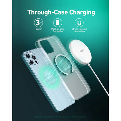 Aukey LC-A1 Aircore Wireless Charger 15W Magnetic Qi Certified DailySale