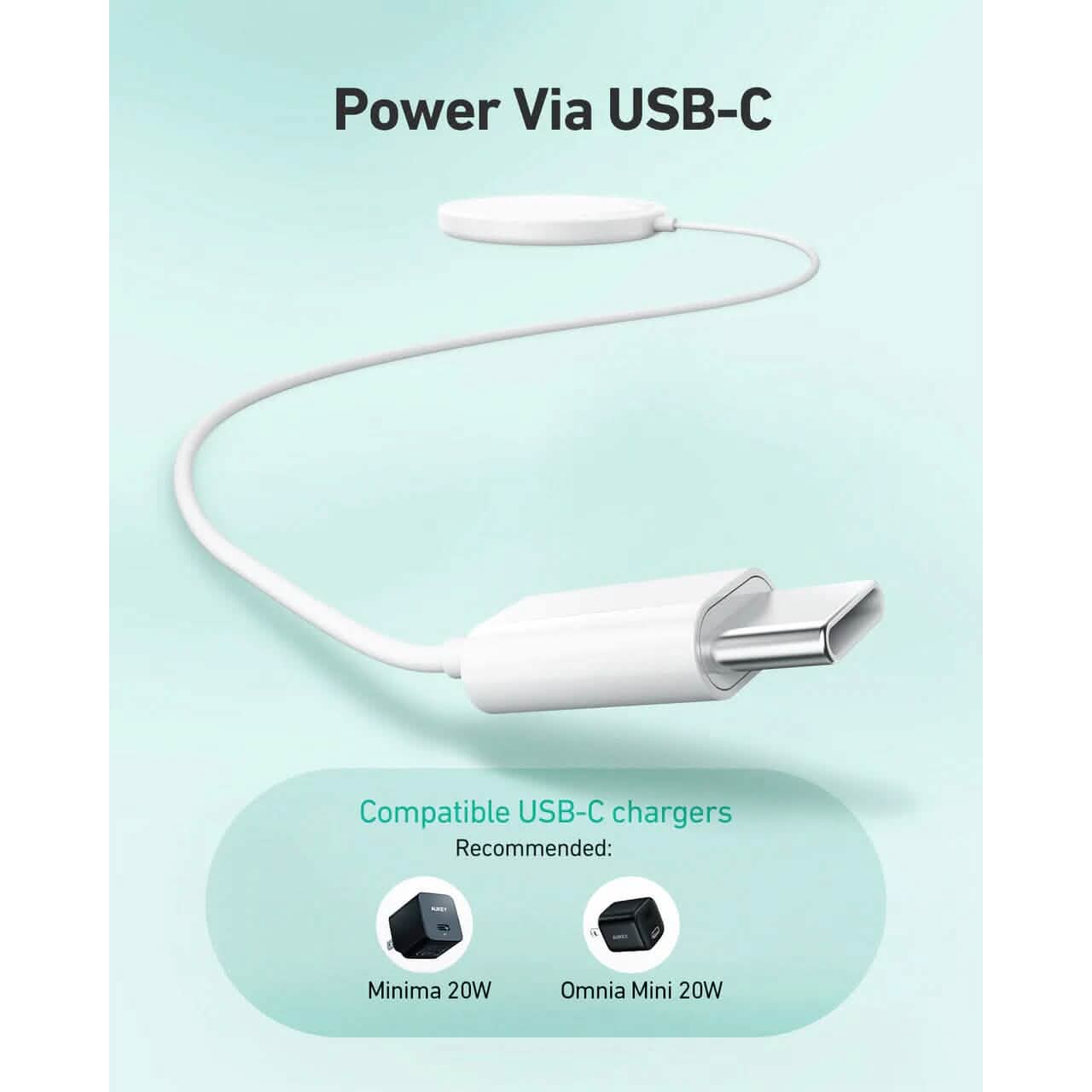 Aukey LC-A1 Aircore Wireless Charger 15W Magnetic Qi Certified DailySale