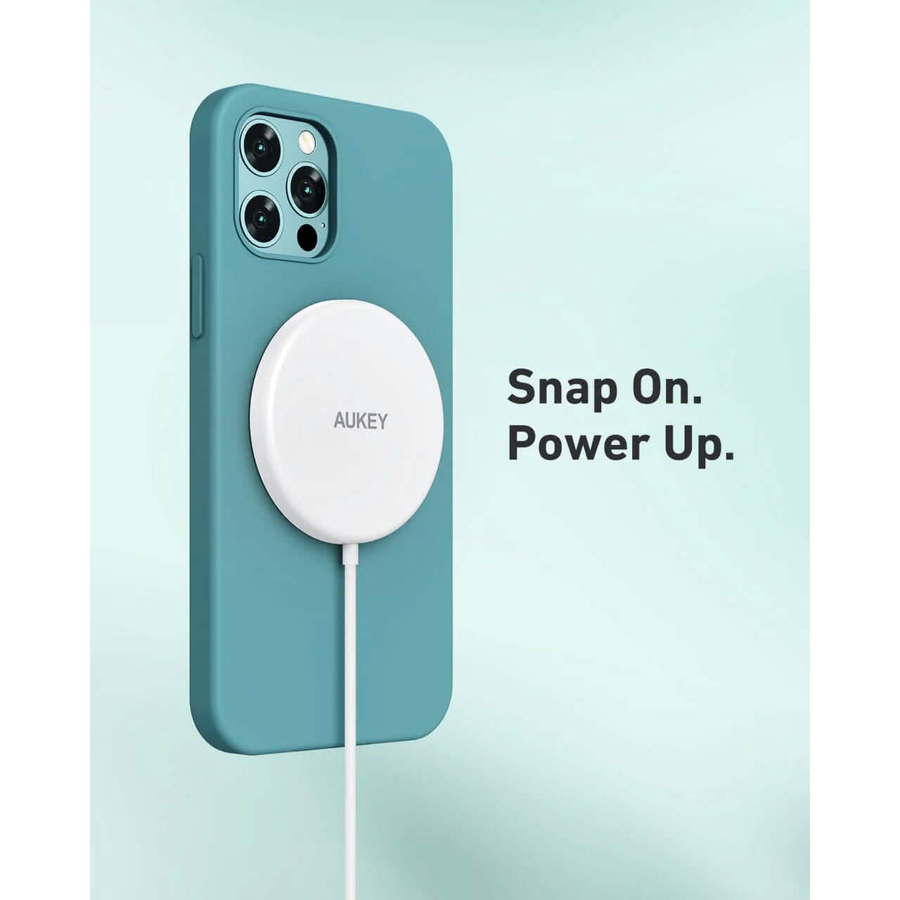 Aukey LC-A1 Aircore Wireless Charger 15W Magnetic Qi Certified DailySale
