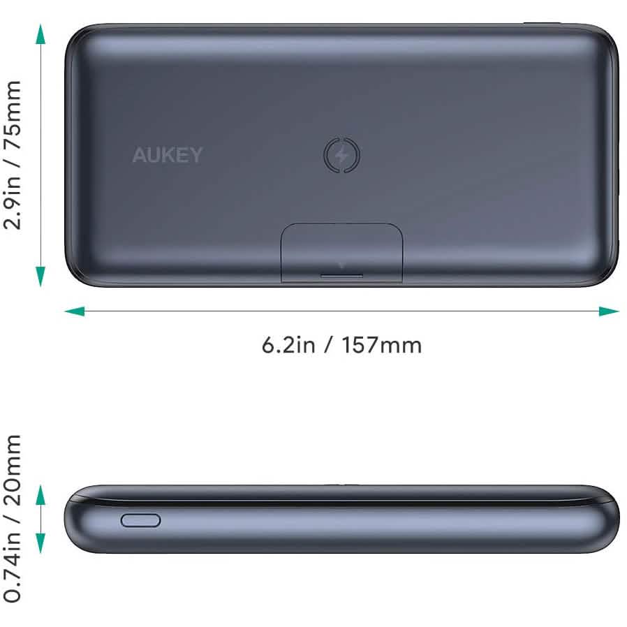 AUKEY PB-WL03 20000mAh Basix Pro Wireless Power Bank DailySale