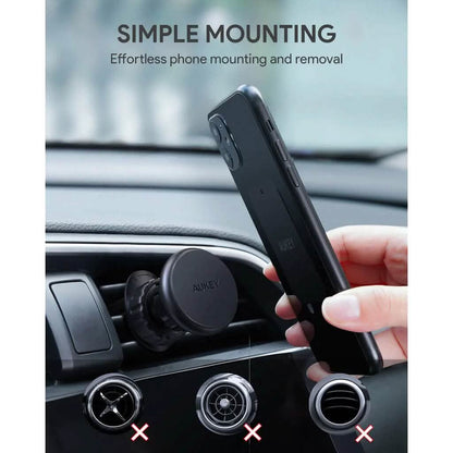 Aukey Phone Holder for Car with Super Magnetic Mount DailySale