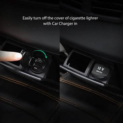 Aukey Universal True AiPOWER 24W 4.8A Dual Port Car Charger (Refurbished) DailySale