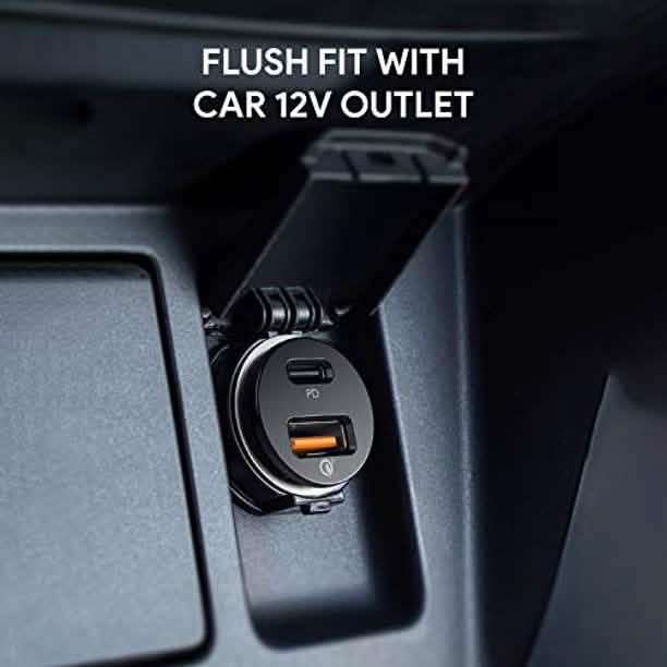 AUKEY USB C Car Charger DailySale