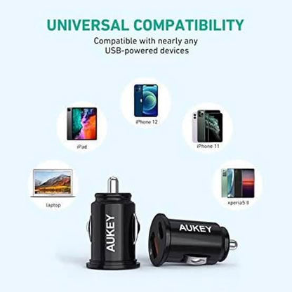 AUKEY USB C Car Charger DailySale