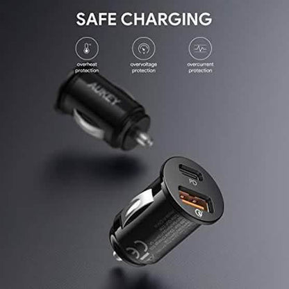 AUKEY USB C Car Charger DailySale