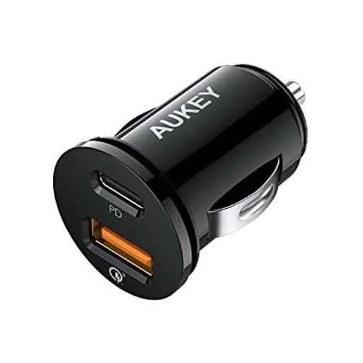 AUKEY USB C Car Charger DailySale
