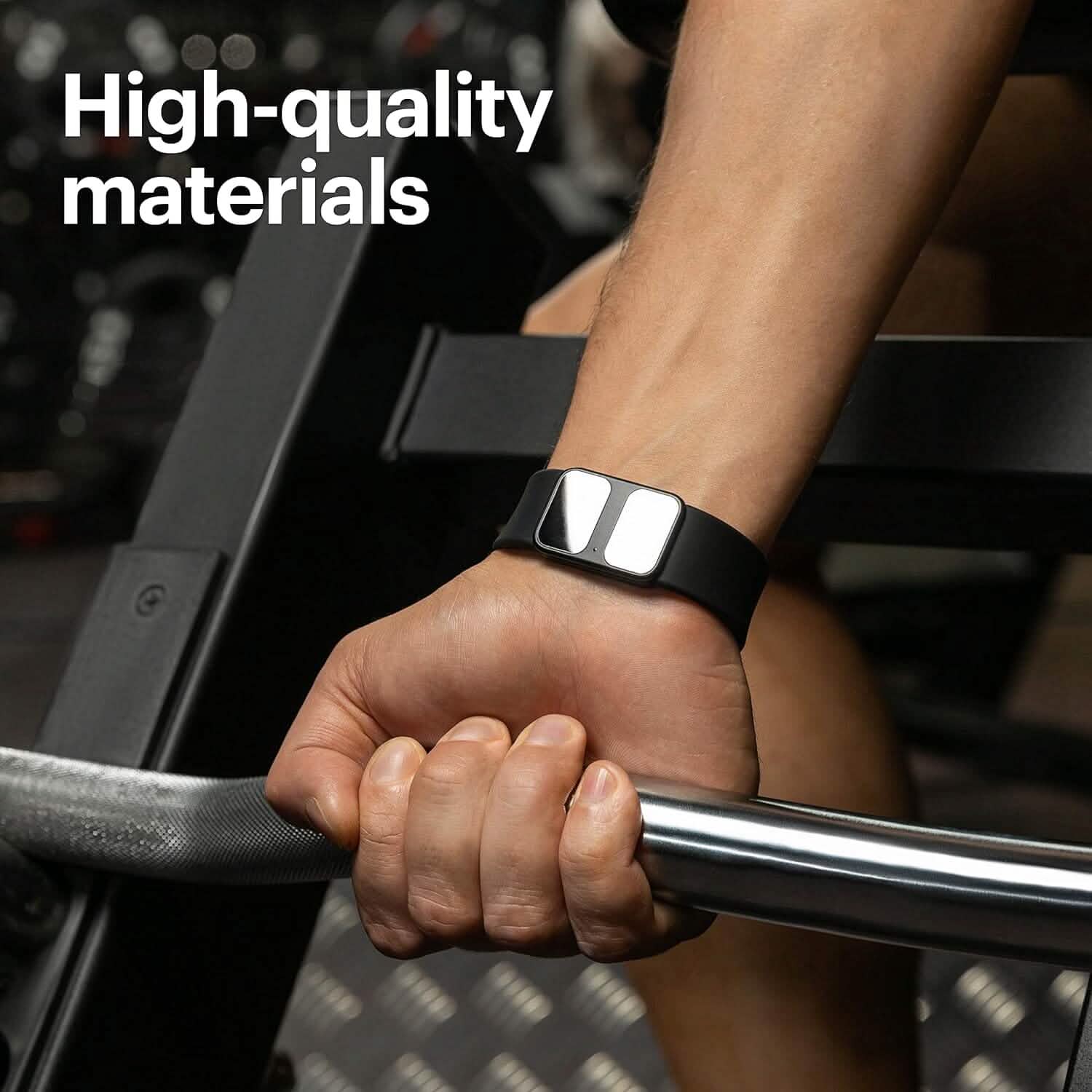 AURA Strap 2 Compatible w Apple Watch (45/49 mm (44/42mm), Coal Black)  (Refurbished) DailySale