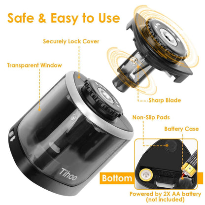 Auto Manual Electric Pencil Sharpener DailySale