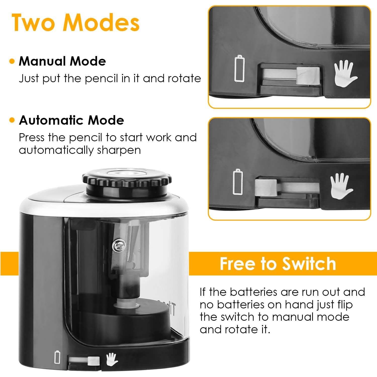Auto Manual Electric Pencil Sharpener DailySale