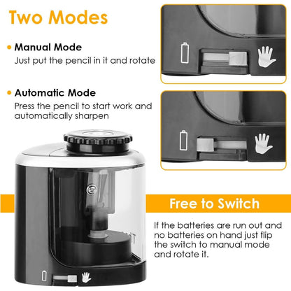 Auto Manual Electric Pencil Sharpener DailySale