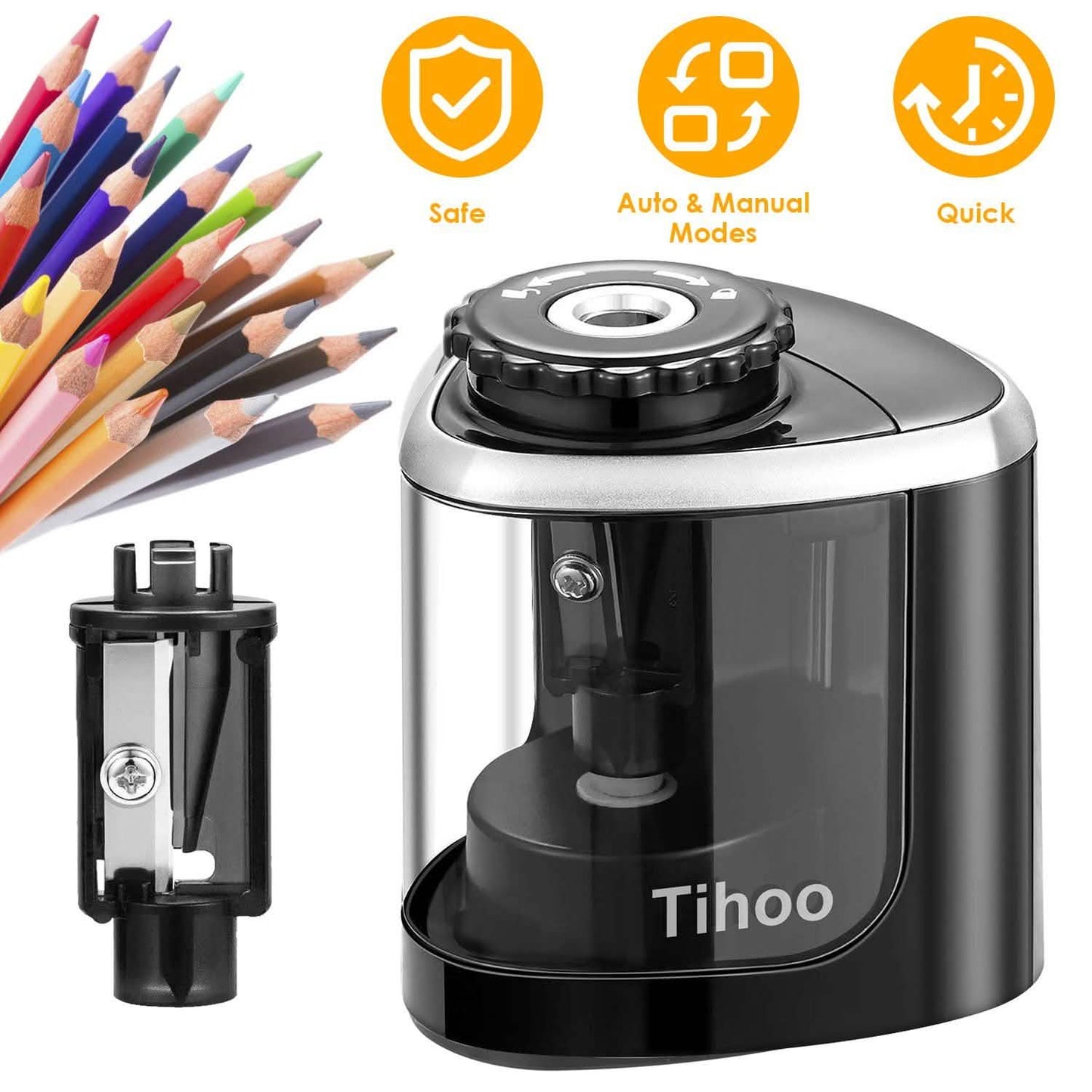 Auto Manual Electric Pencil Sharpener DailySale