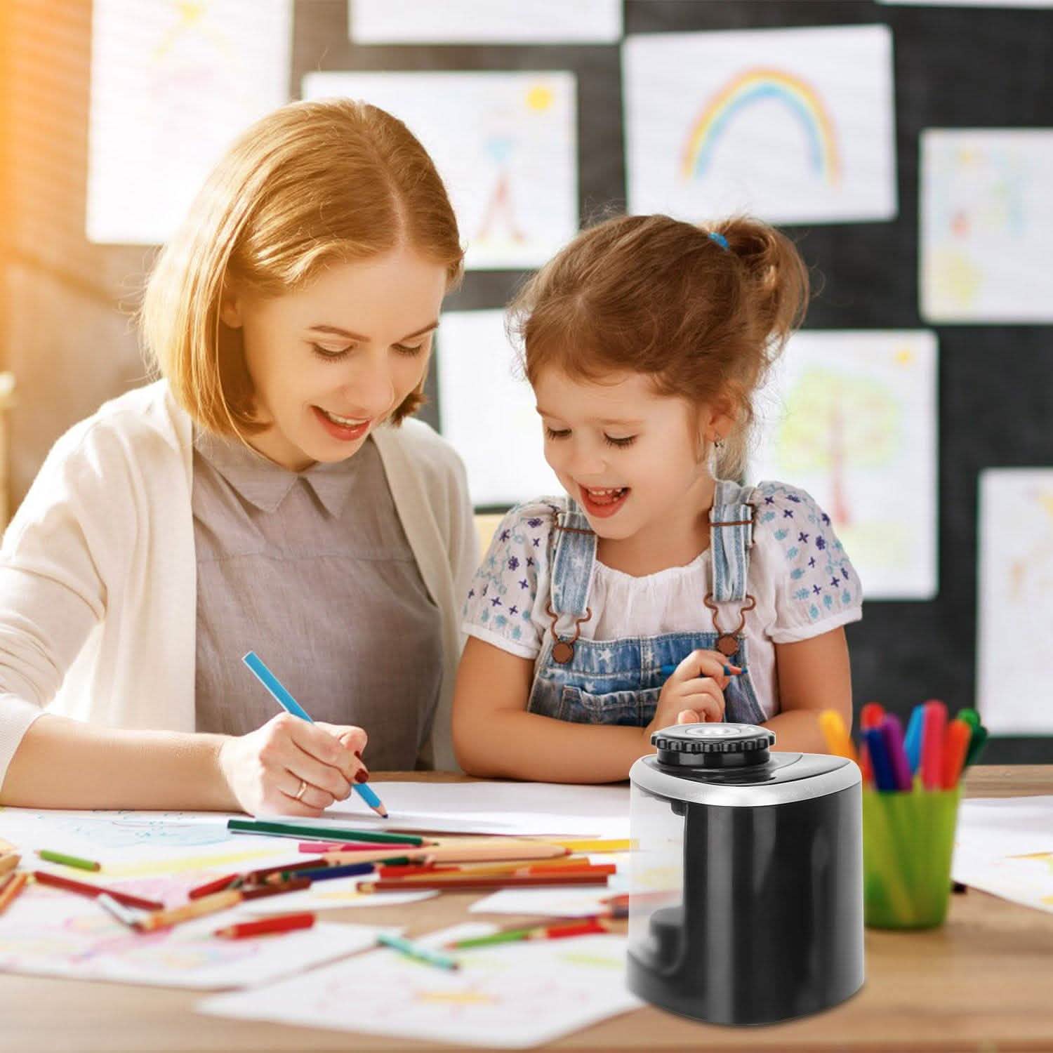 Auto Manual Electric Pencil Sharpener DailySale