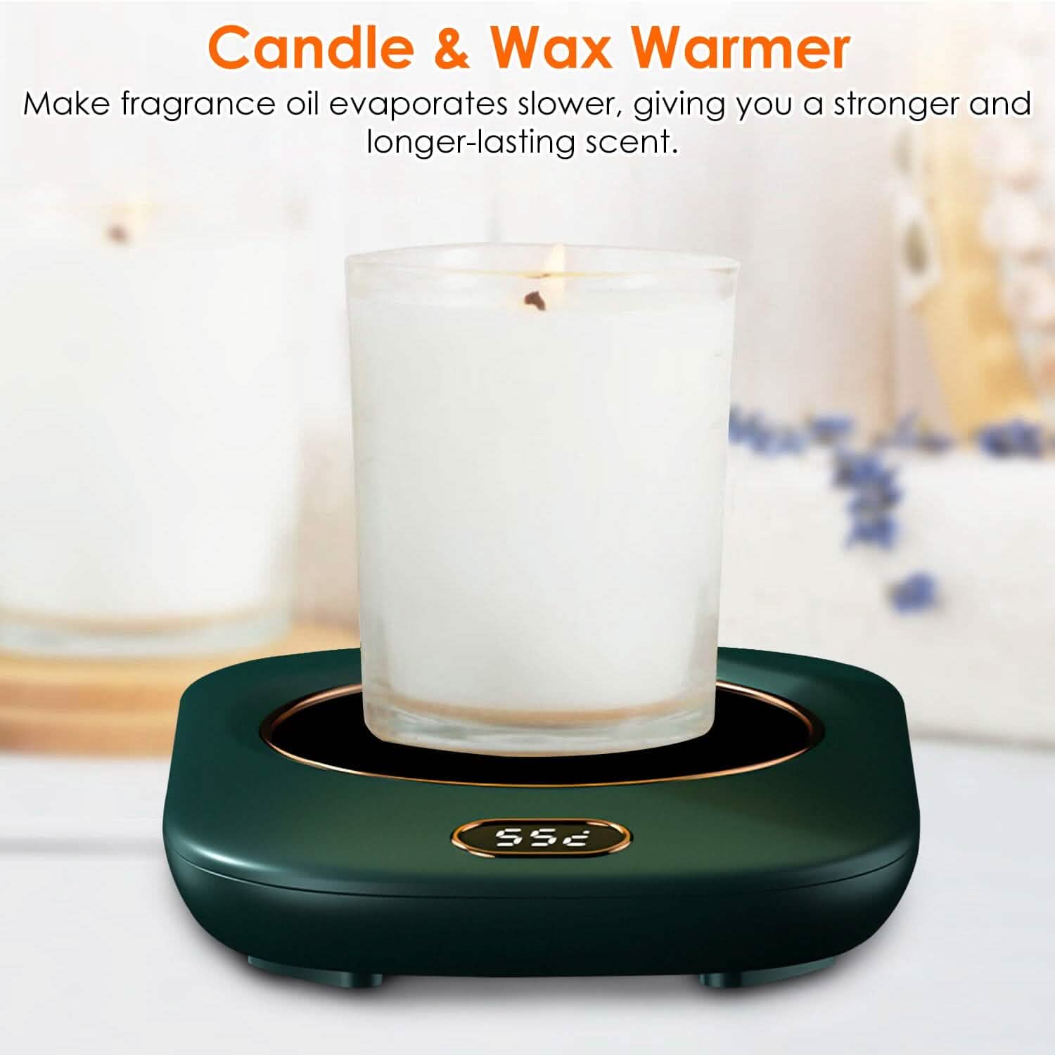 Auto Shut Off USB Coffee Mug Heating Plate with 3 Temperature Setting DailySale