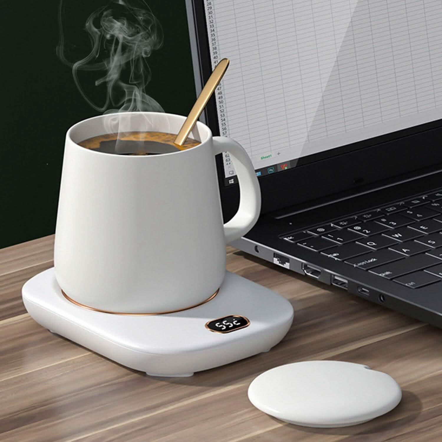 Auto Shut Off USB Coffee Mug Heating Plate with 3 Temperature Setting DailySale