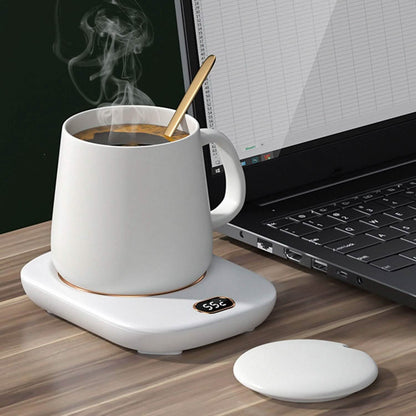 Auto Shut Off USB Coffee Mug Heating Plate with 3 Temperature Setting DailySale